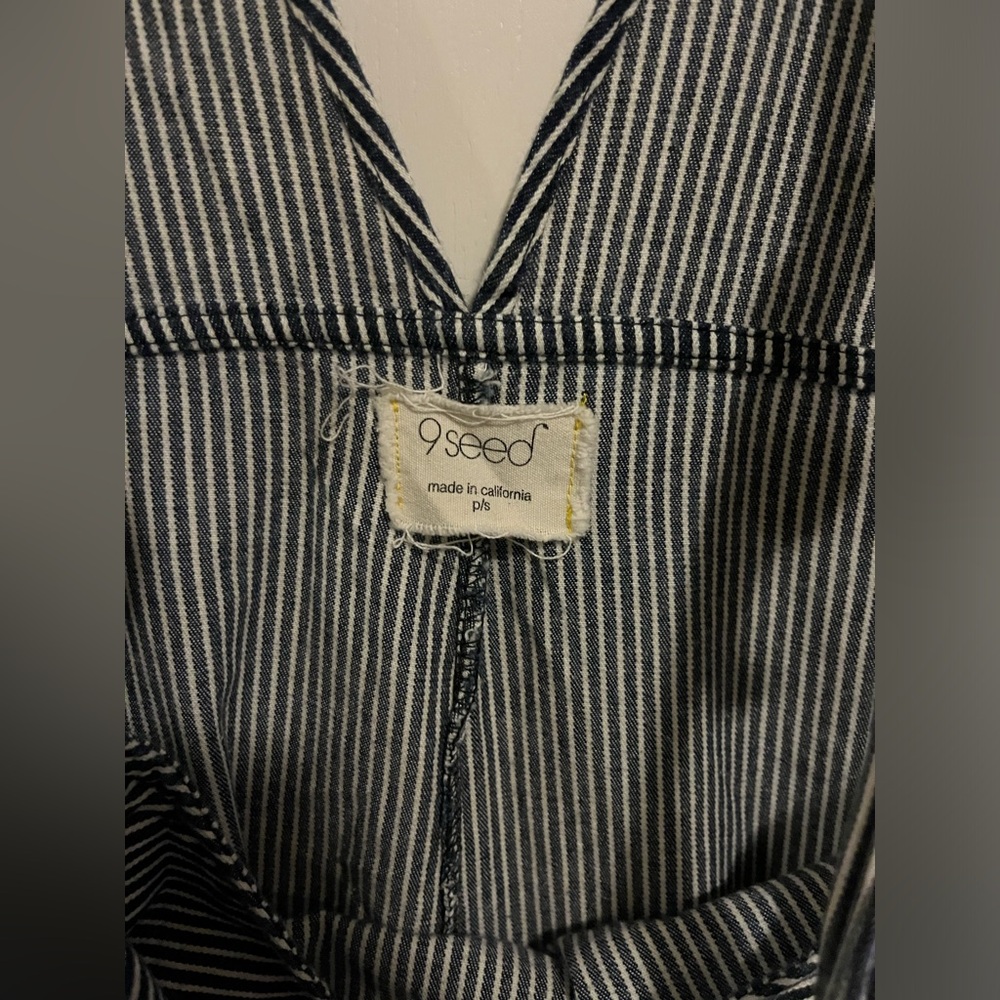 9seed cotton overalls‎ Striped blue size Small - Picture 4 of 6